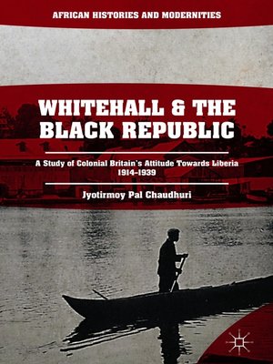 cover image of Whitehall and the Black Republic